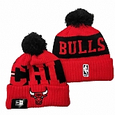 Chicago Bulls Team Logo Knit Hat YD (7),baseball caps,new era cap wholesale,wholesale hats